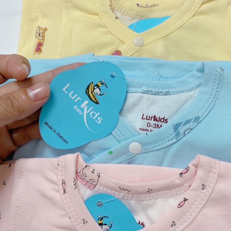 Áo gile 2 lớp cotton Lurkids cho bé trai/ gái