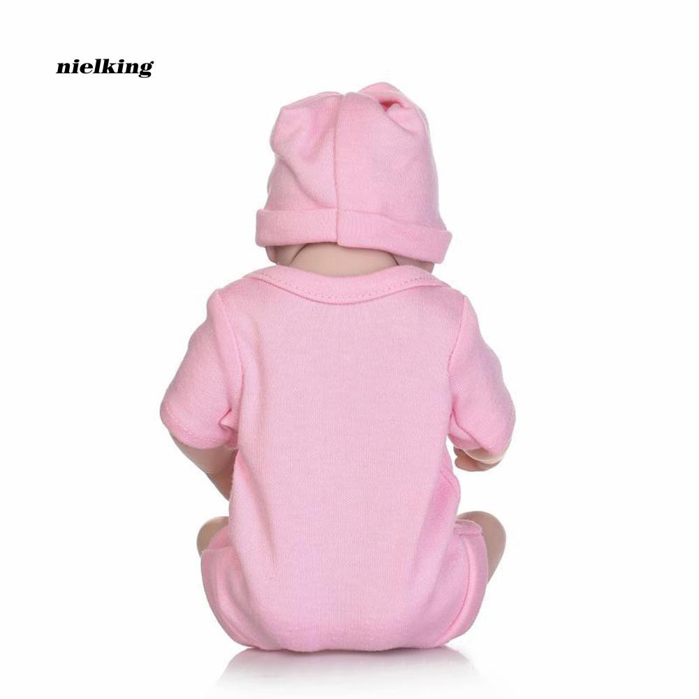 Búp bê em bé bằng silicone 10 inch giống hệt như thật