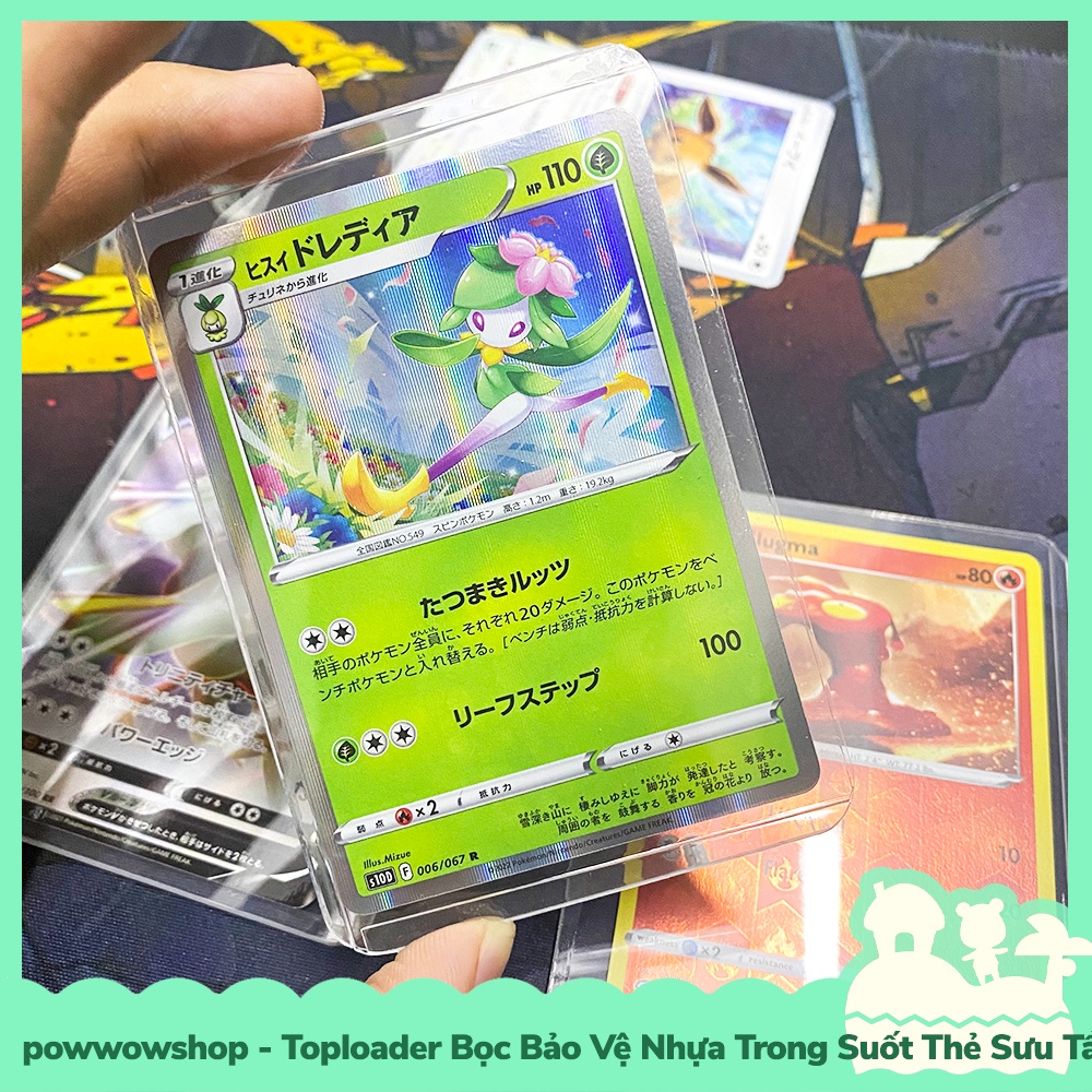[Sẵn VN - Hỏa Tốc] Toploader Sleeve Bao Nhựa PE Trong Suốt Bọc Bảo Vệ Thẻ Thần Tượng, Thẻ Sưu Tầm, Thẻ Bài Hiếm