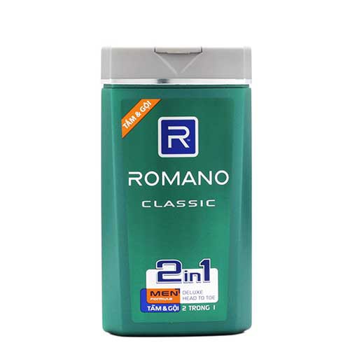 Sữa Tắm gội Romano Classic 180g-900g