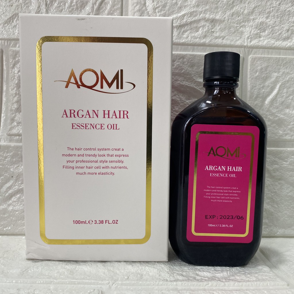 Tinh dầu dưỡng tóc AOMI Argan Hair Essence Oil 100ml | BigBuy360 - bigbuy360.vn