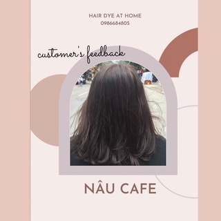 Thuốc nhuộm tóc - NÂU CÀ PHÊ