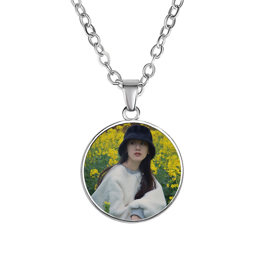 Vòng cổ in hình VIÊN BĂNG NGHIÊN LƯU LY MỸ NHÂN SÁT xinh xắn quà tặng độc đáo idol diễn viên