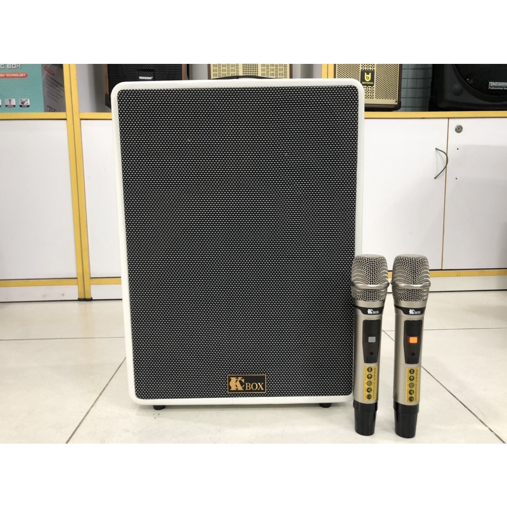 Loa Kéo Karaoke Kcbox KC 450 PLus – Loa Xách Tay Chính Hãng KCBOX Cao Cấp Đủ 3 Màu Nâu, Đen, Trắng
