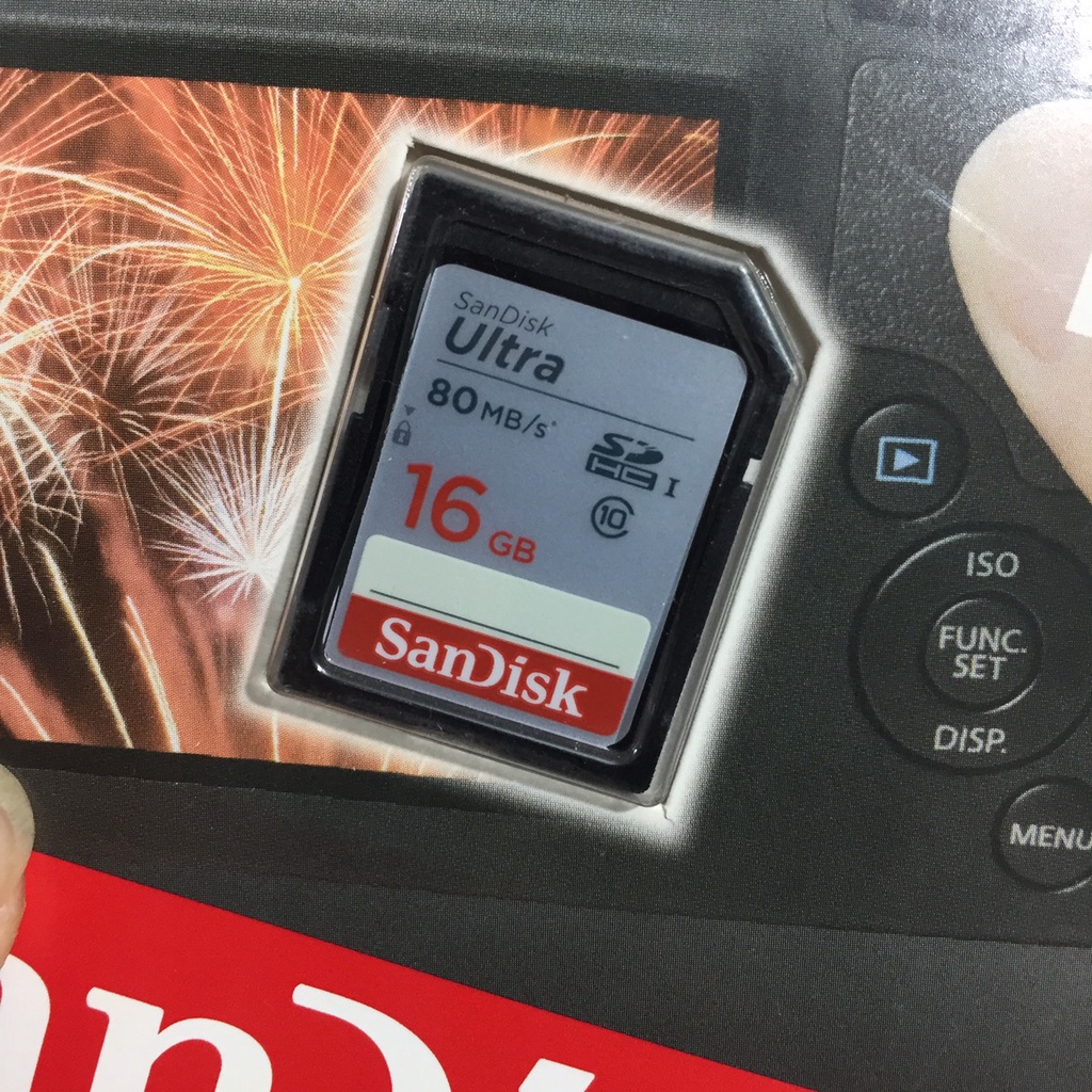 [16GB; 32GB ;64GB;128GB] Thẻ nhớ SD tốc độ 120MB/s SanDisk Ultra