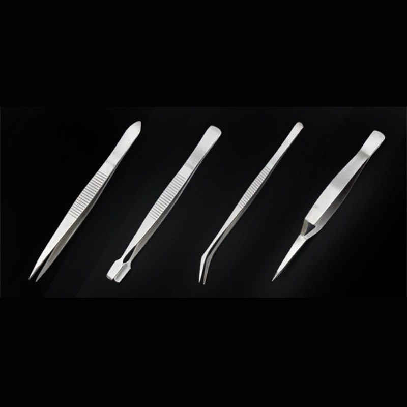Set 4 nhíp bằng thép không gỉ cao cấp tiện dụng