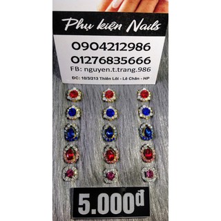 Phụ kiện nails - đá hình (5k/ viên)