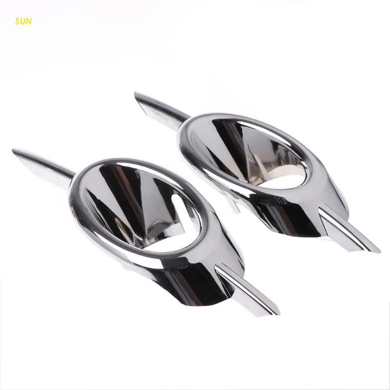 1 Cặp Viền Bọc Đèn Pha Xe Hơi Chevrolet Chevy Cruze 2009-2014