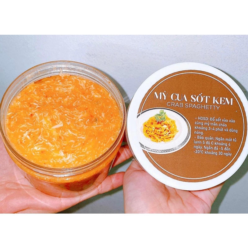 SỐT MÌ KEM CUA siêu ngon