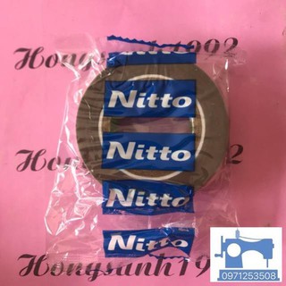 cuộn keo Nhựa chịu nhiệt nitto dán đế chân vịt máy may lạng da