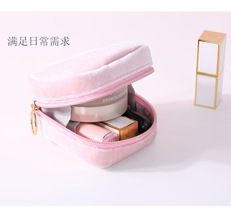 Túi mini bằng nhung đựng tiền xu/trang sức đa năng