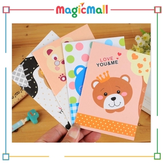Combo 4 Cuốn Sổ Tay  Hàn Quốc Hoạt Hình Dễ Thương. Đồ Dùng Học Tập, Văn Phòng Phẩm Sáng Tạo STNC69FSN1636