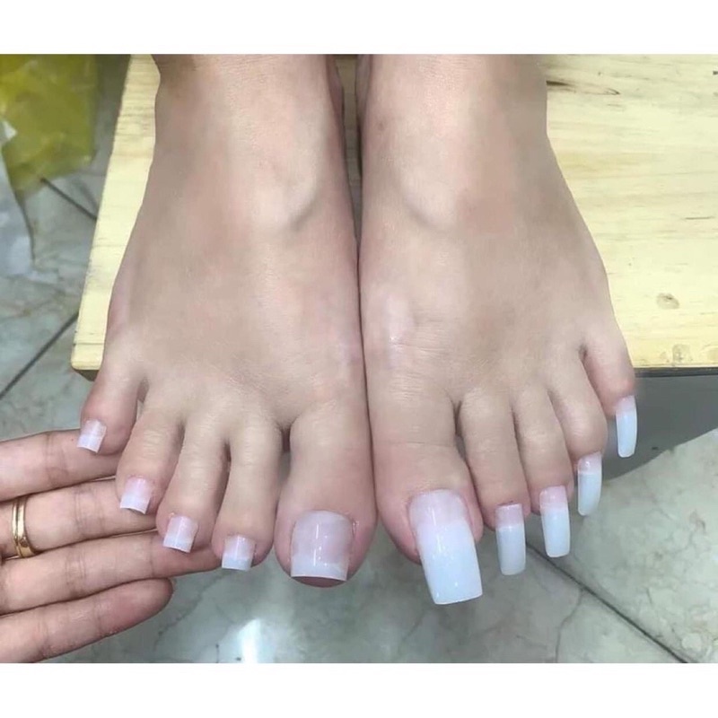 Móng Úp Chân Dài Úp Tay Hộp Hàn GIÁ Sỉ Phụ Kiện Nail (manh219)