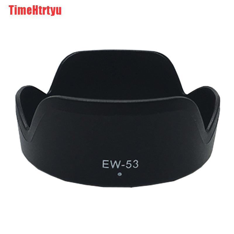 TimeHtrtyu EW-53 Lens Hood for Canon EOS M10 EF-M 15-45 mm f/3.5-6.3