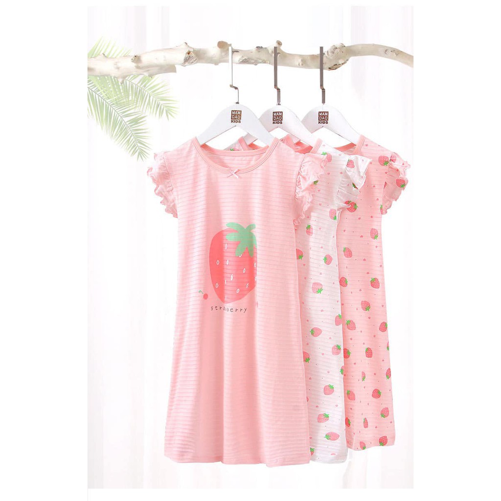 12-52kg Váy cotton xước hè cho bé hãng Mamdadkids #cottonxước