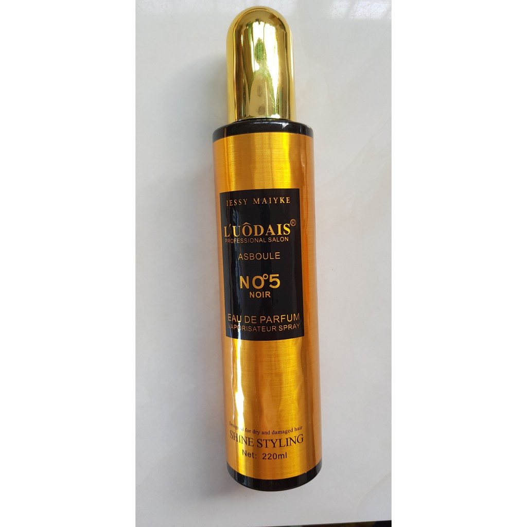 Tinh dầu dưỡng tóc L’UÔDAIS No 5 Noir 220ml