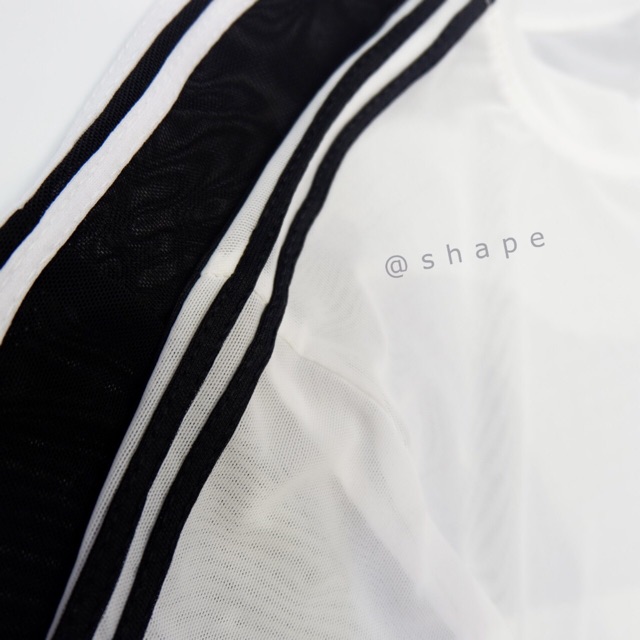 Áo tanktop nữ Shape lưới sọc vai đẹp [T092]