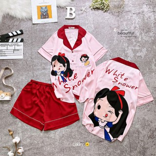 Đồ bộ pyjama đùi ngủ lụa latin boo boo hàng cao cấp