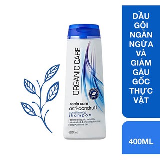 Dầu gội ngăn ngừa và giảm gàu gốc thực vật Organic Care 400ml
