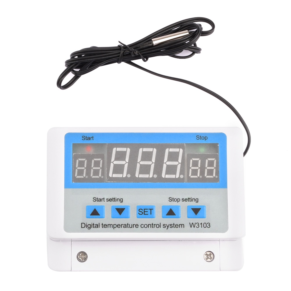 Bộ điều khiển nhiệt độ kỹ thuật số DIYMORE w3103 công suất cao 30a 12v / 24v / 220v