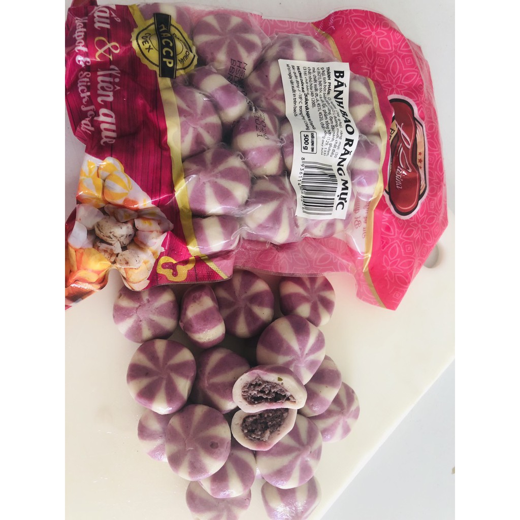 500g bánh bao thả lẩu Lacusina thơm ngon thập cẩm