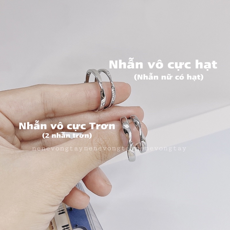 [Ảnh THẬT] nhẫn đôi FREESIZE đồng giá đẹp xỉu dành cho nam nữ