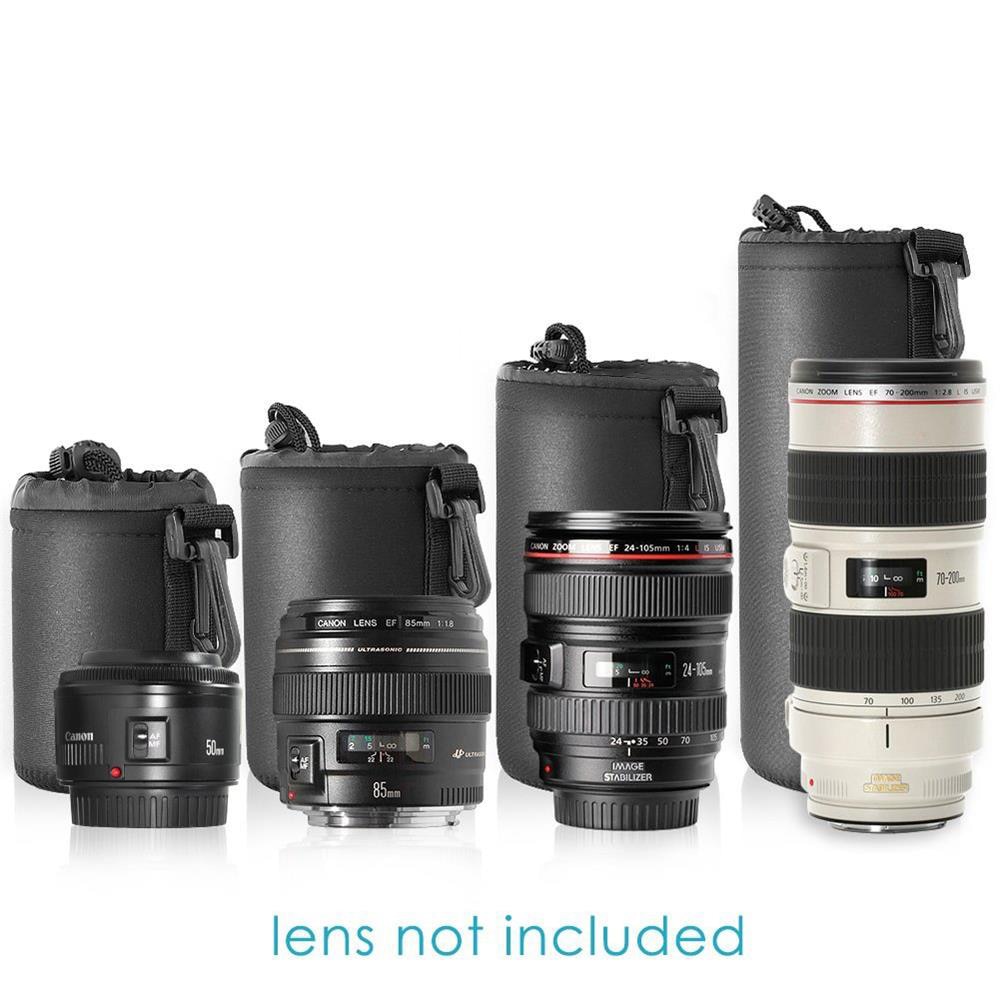 Túi Dây Rút Chống Thấm Nước Đựng Máy Ảnh Canon Nikon Dslr Size S M L Xl