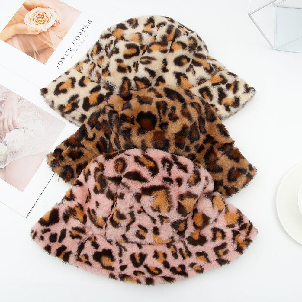 Mũ Bucket Chất Liệu Mềm Mại Màu Sắc Cầu Vồng Thời Trang Mùa Đông Ấm Áp