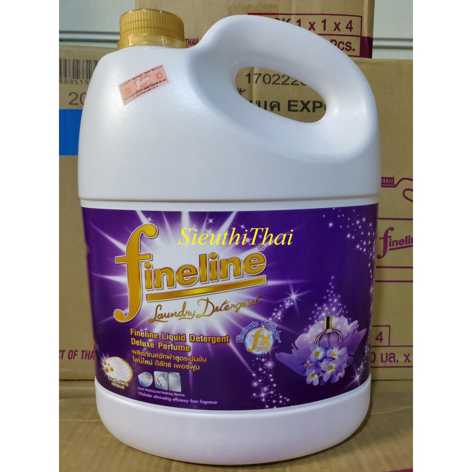 Nước Giặt xả 2in1 Fineline hàng chính hãng Thái Lan 3000ml