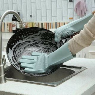 Găng tay rửa bát silicon
