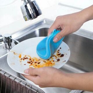 Combo 10 miếng rửa bát, chén silicon