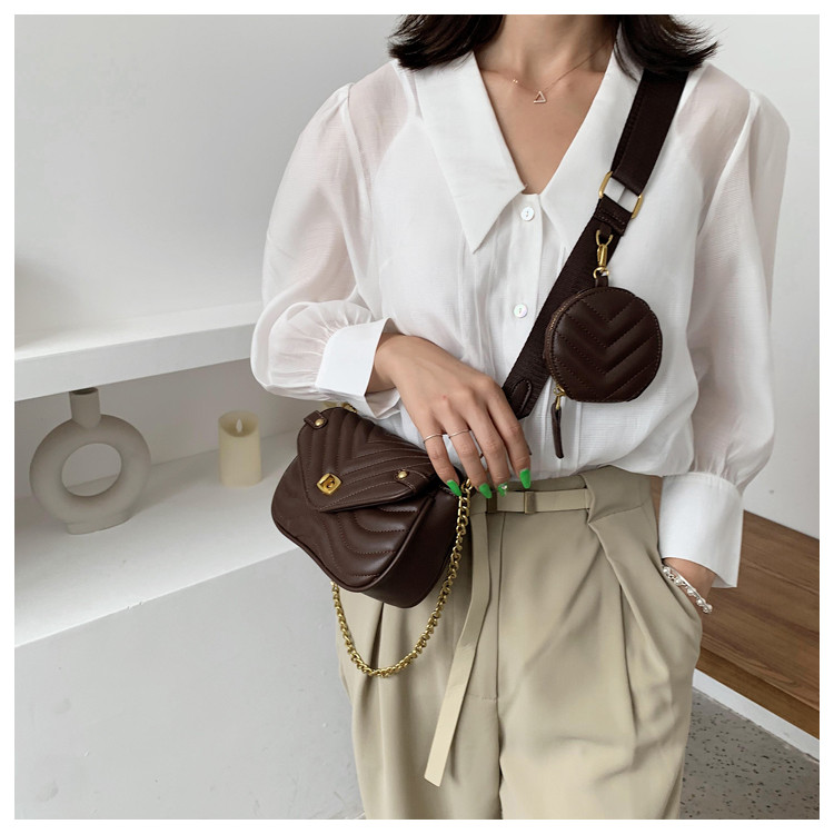 Set 2 Túi Xách JASMIN NOIR Da Pu Phong Cách Năng Động Thời Trang 2021 Dành Cho Nữ