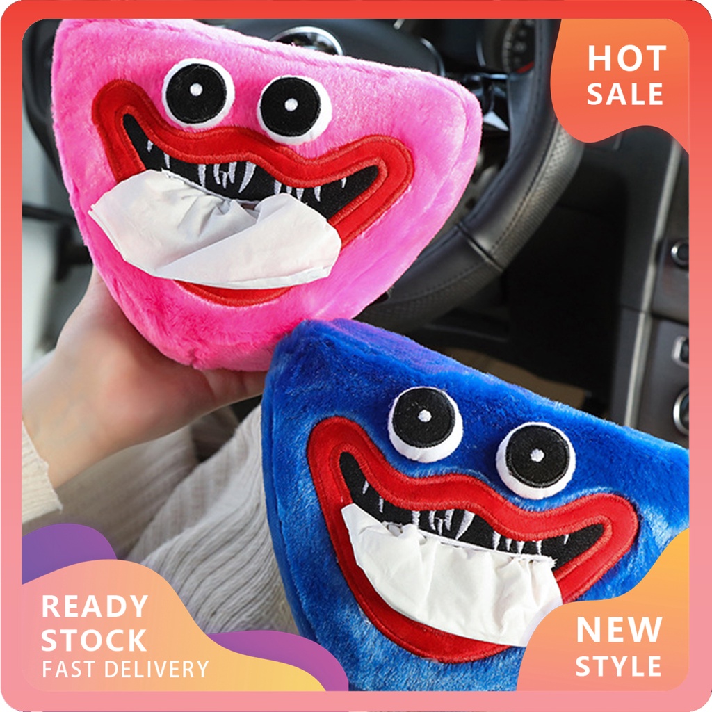 Yxy-poppy Playtime Hộp Đựng Khăn Giấy Búp Bê Bằng PP Cotton Hình Đôi Mắt Vui Nhộn Hàng Ngày