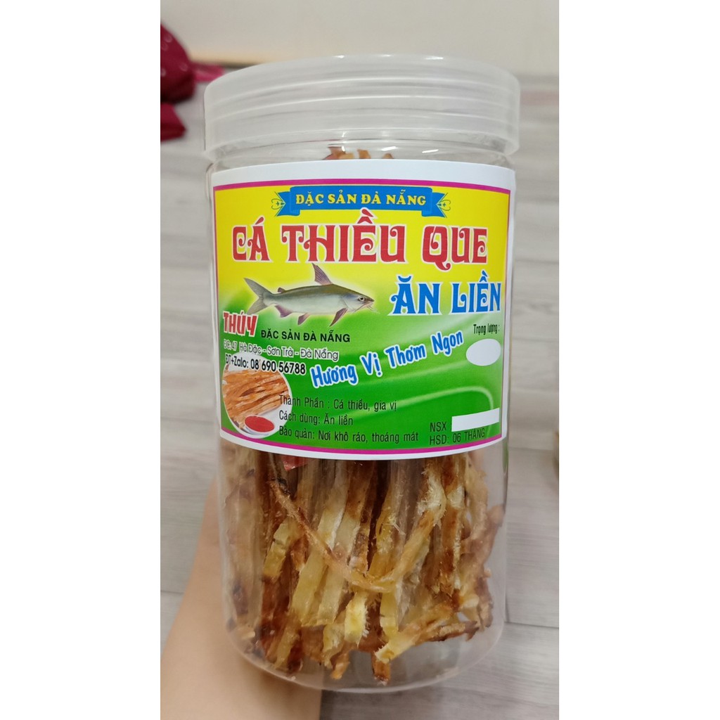 Cá thiều que tẩm gia vị ăn liền 250gr Thúy Đặc Sản Đà Nẵng chuẩn vị nhà làm | BigBuy360 - bigbuy360.vn