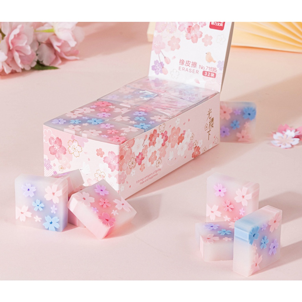 Tẩy Sakura Deli 71135 Nhà Cam