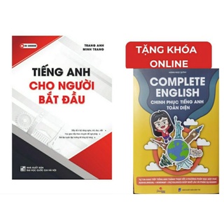 Sách - combo tiếng anh cho người bắt đầu + chinh phục tiếng anh toàn diện