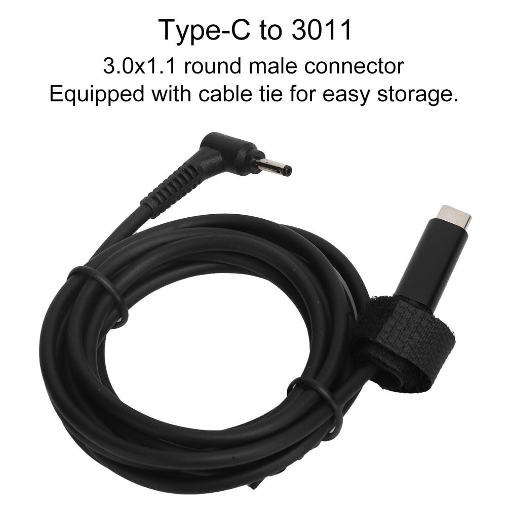 Dây Cáp Sạc Chuyển Đổi 65w 3a Type-C Sang 3.0x1.1 Pd Usb-C 4.9ft Cho Laptop