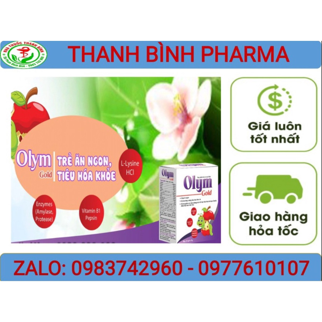 OLYM GOLD-GIÚP HỖ TRỢ TIÊU HÓA-KÍCH THÍCH ĂN NGON MIỆNG-TPCN