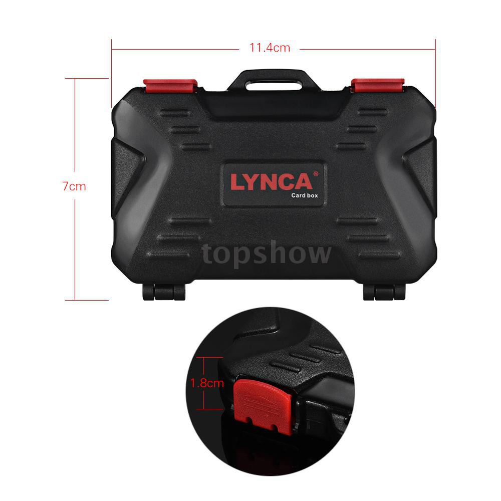 Hộp đựng các loại thẻ nhớ thiết kế độc đáo tiện dụng hiệu LYNCA | BigBuy360 - bigbuy360.vn