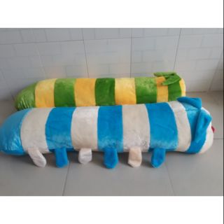 Gối ôm thú bông sâu xanh biển 1m