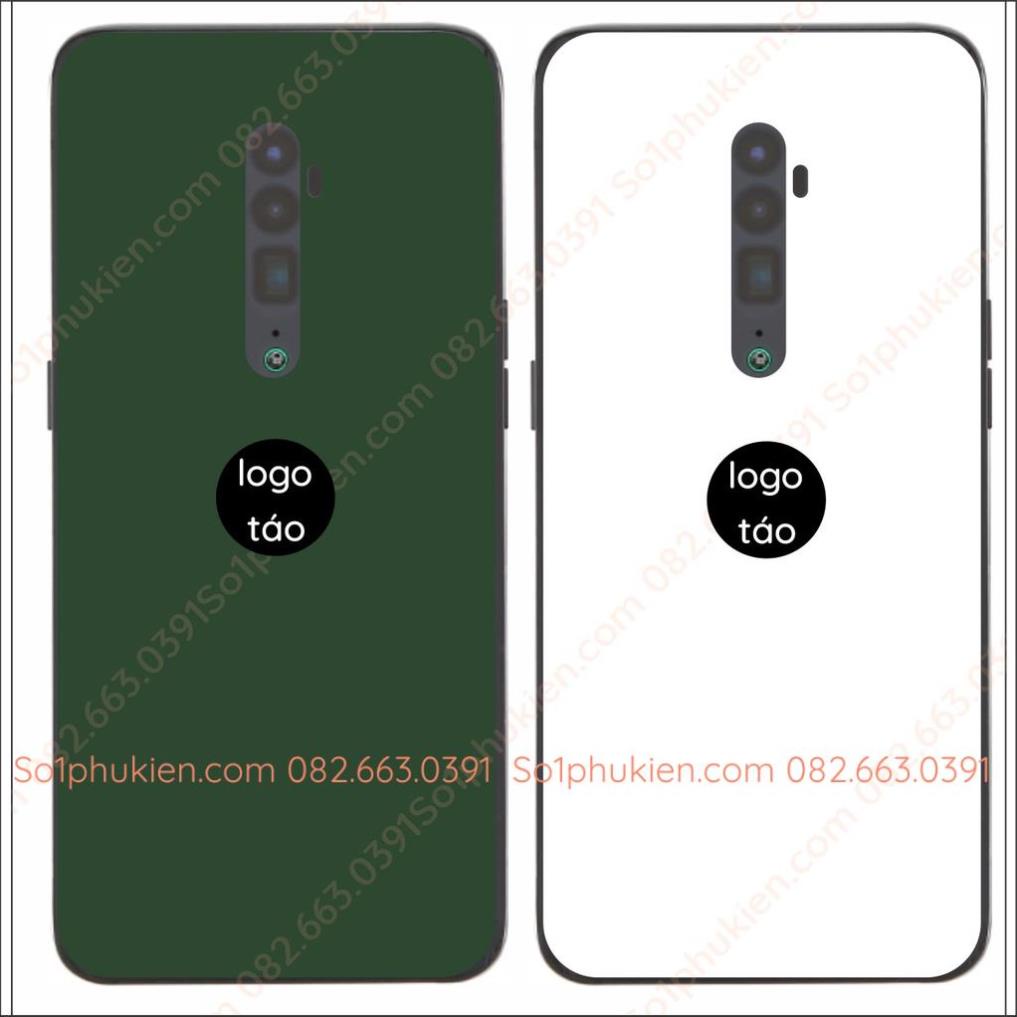 Ốp lưng giả i.P.h.o.n.e cho Oppo f11 / a9 2020 / a5 2020 / f11 pro / reno 10x zoom / reno 2 / reno 2f lưng bóng đẹp