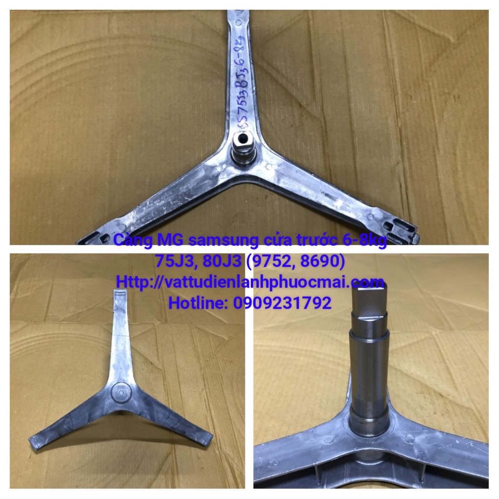 CÀNG MÁY GIẶT SAMSUNG CỬA TRƯỚC MD : WF9752N5C, WF8690NGW, WWW75J3230KW, 75J3083KW/SV, 754233KW/SV,75K5210YW, 80J4233GW