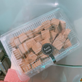 10 cái tem dán Handmade dài màu đen dùng để dán hộp hoặc dán bánh trung thu