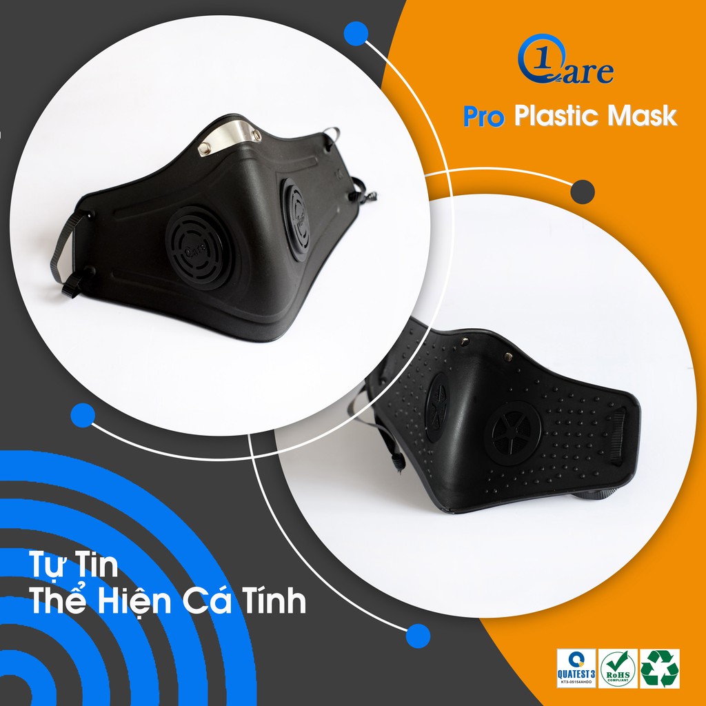 Gói 60 miếng lọc than hoạt tính khẩu trang nhựa 1Care Pro | BigBuy360 - bigbuy360.vn