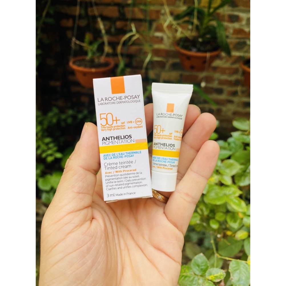 [Set mini dùng thử có tách lẻ] Kem chống nắng La Roche Posay Anthelios 3mlx15 tuýp ổn định tiêu hoá
