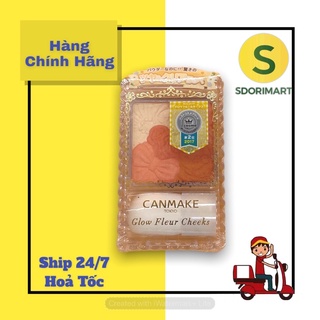 Phấn má hồng Canmake Glow Fleur Cheeks