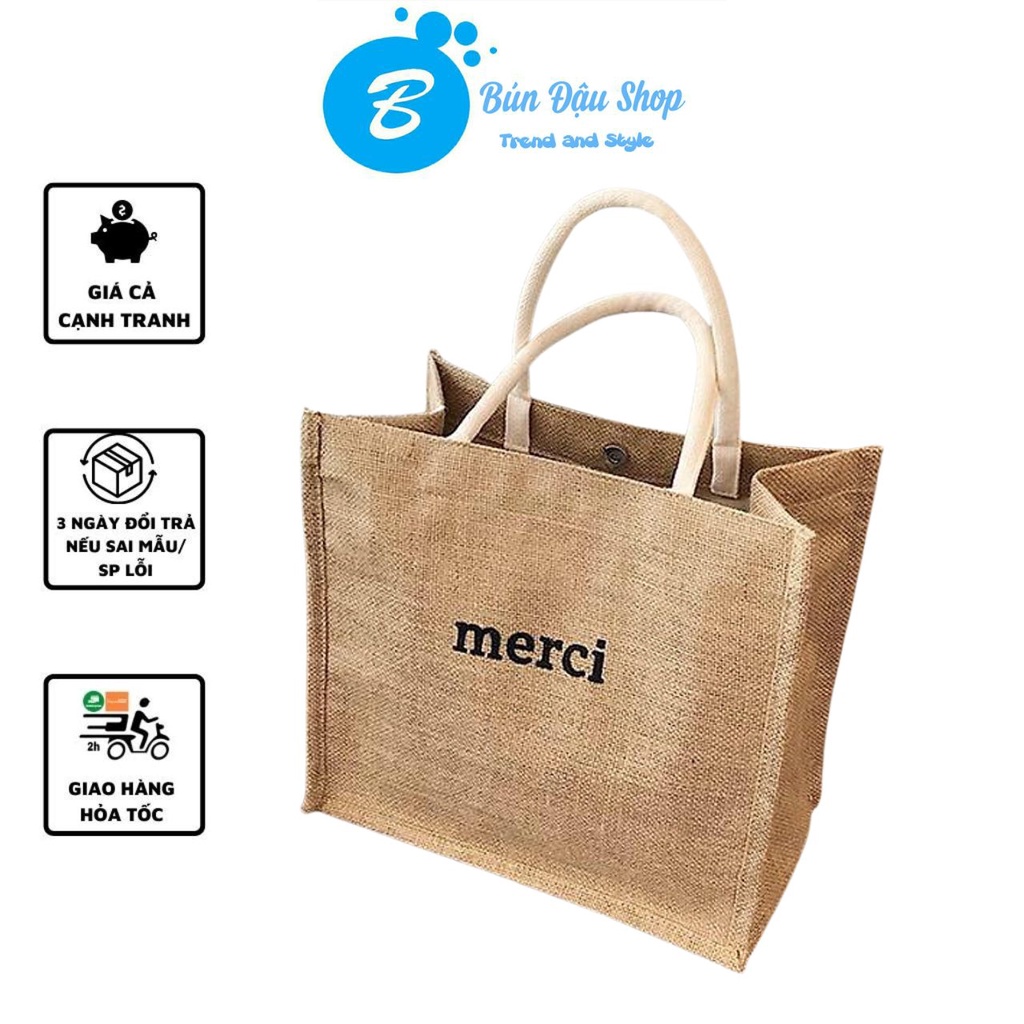 Túi Cói Thời Trang MERCI
