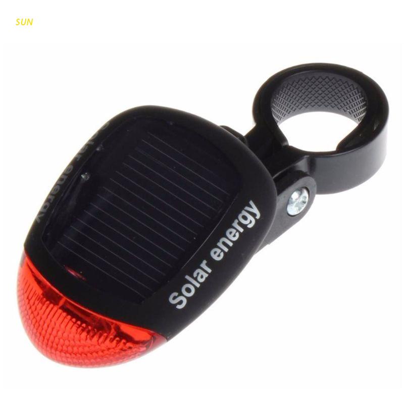 Đèn Led Cảnh Báo Gắn Đuôi Xe Đạp Sử Dụng Năng Lượng Mặt Trời