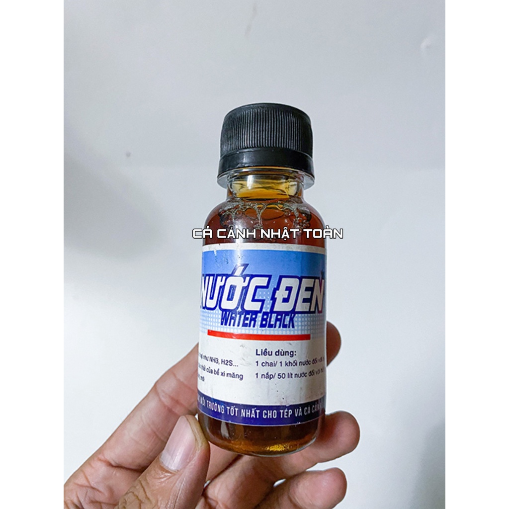 DUNG DỊCH NƯỚC ĐEN WATER BLACK CHO BỂ CÁ CẢNH 100ML