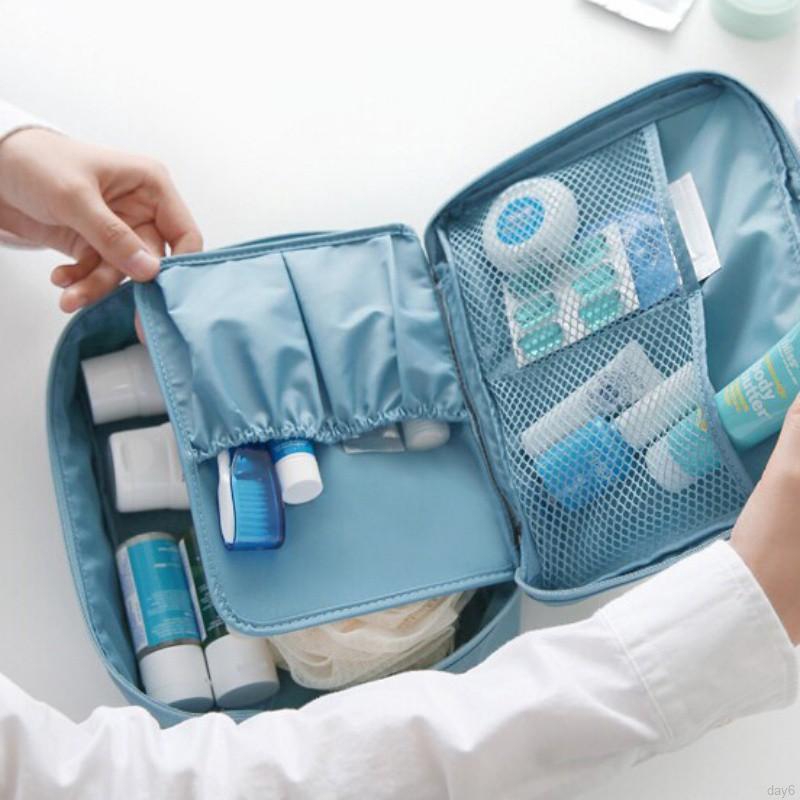 Toiletries Storage Case Wash Cosmetic Organizer Nylon Bags